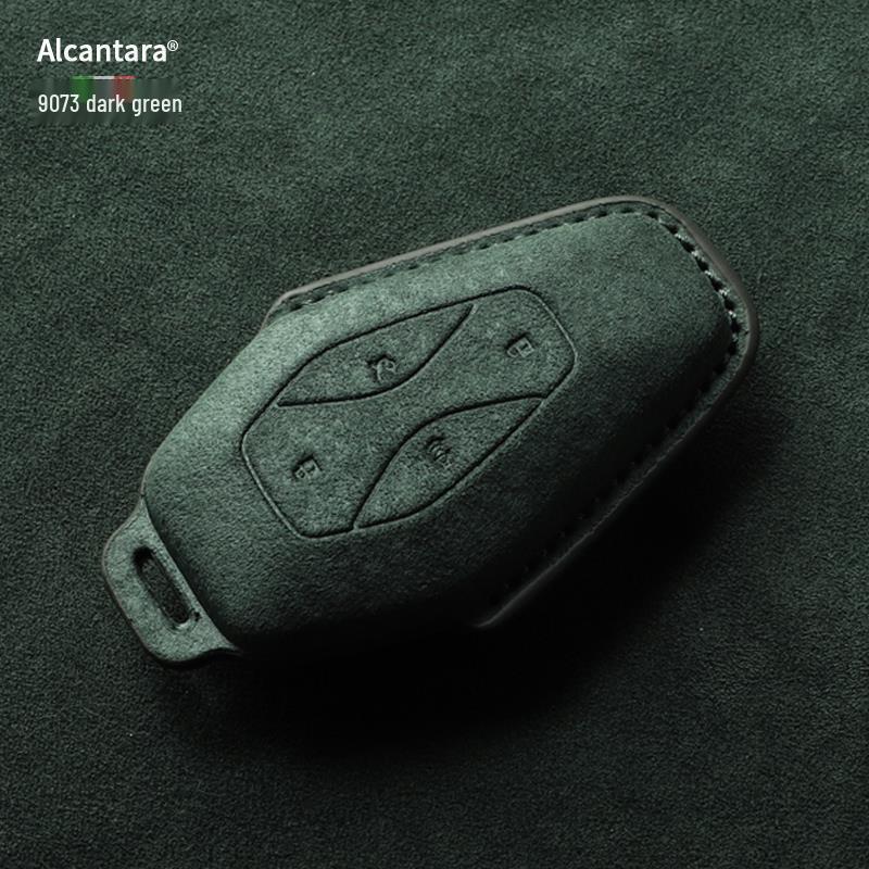 Suitable Jihu Alpha Key Case: Full Enclosure, Suede, ARCFOX Shell with Secure Buckle System. 1