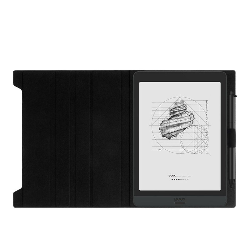 Faltbare Folio-Hülle Klebe-Typ Rückseitenabdeckung E-Reader-Hülle für Onyx BOOX Nova 3Color/3/2/1/Air