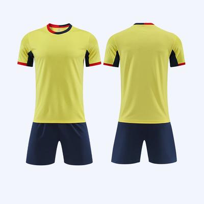Summer Quick Dry Football Jersey Set Adult Short Sleeve Training Uniform