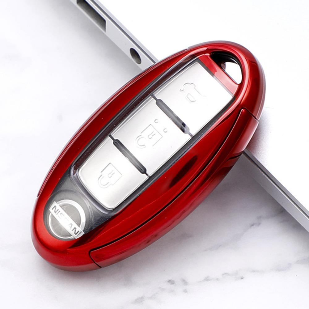 Car Key Case Cover for Nissan X-Trail Qashqai Teana Altima Key Fob Protector Shell Holder