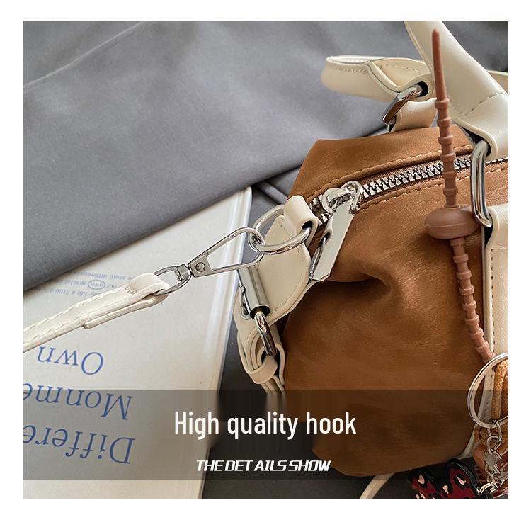 Women's Suede Frosted Handbag, One-Shoulder Crossbody Vegetable Basket Bag (2025)