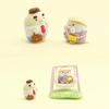 Kawaii Sumikko Gurashi Plush Toys Keychains Outfit Change Amusement Park Series Cartoon SumikkoGurashi Bag Ornaments Pendant