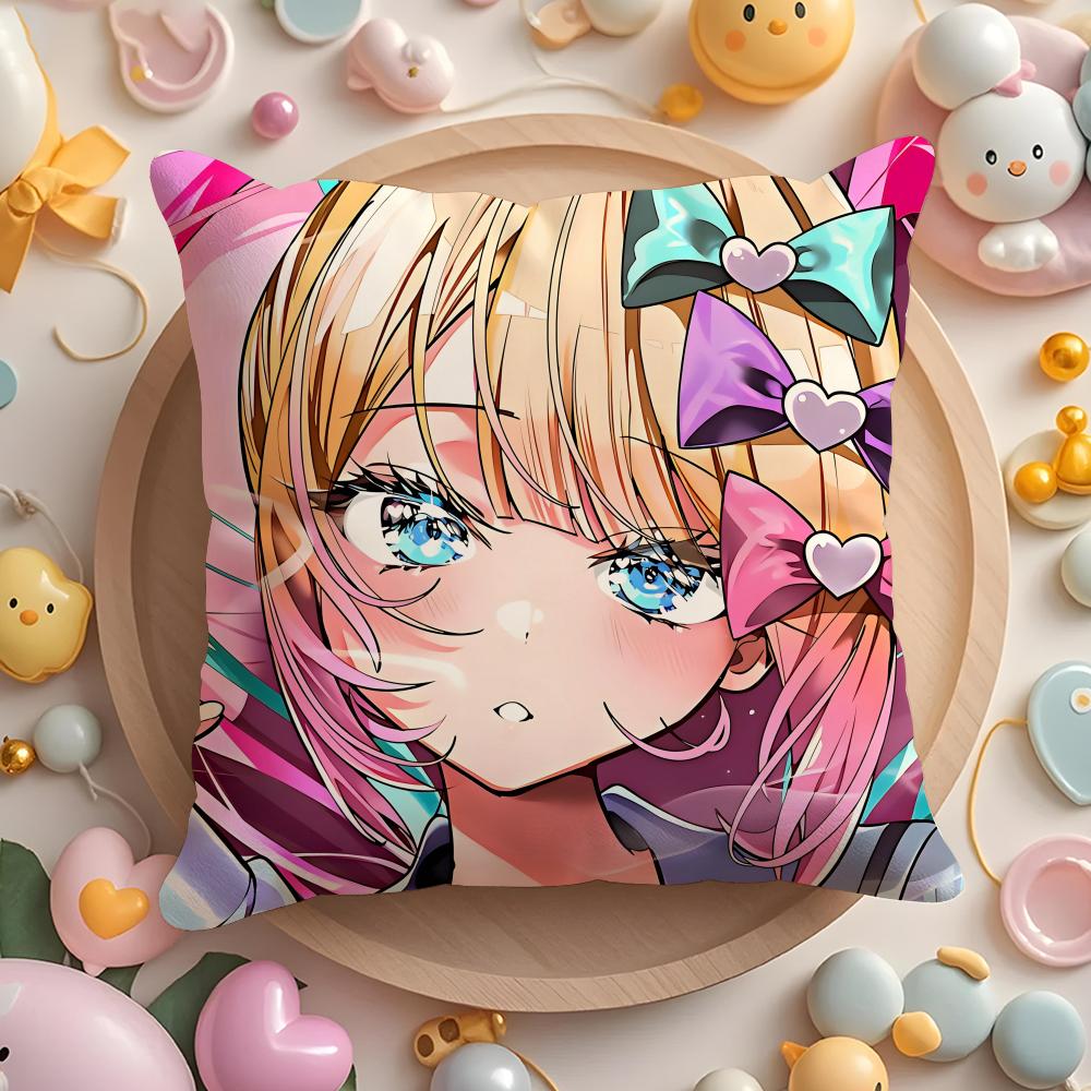 Cute NEEDY GIRL OVERDOSE Cushion Cover Home & Car Multi-Scene Pillow Cover - Reversible, Soft & Durable for Daily Use
