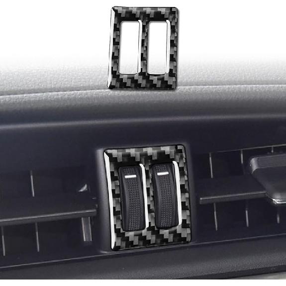 Center Console Car Gear Shift Panel Cover Carbon Fiber Sticker Car Interior Trim Compatible with Toyota Corolla 2014 2015 2016 2017 2018 Accessories