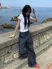 Tansanmageunesyum Cotton Wide Pants (Stripe)