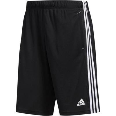 Side Stripe Lace-Up Breathable Five-Point Sports Shorts Men Shorts Black F86297