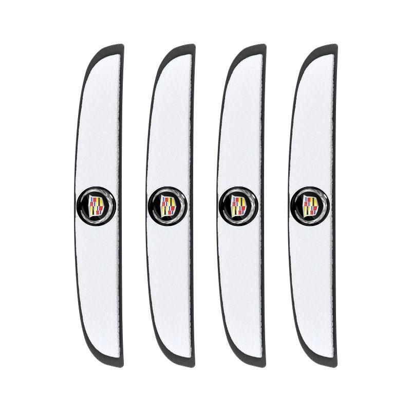 Car Door Anti-Collision Strip Rearview Mirror Protection Sticker For Cadillac CTS STS DTS SRX XLR ATX Escalade Seville Tiburon