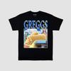 Greggs Würstchenbrötchen T-Shirt Lustiges Meme T-Shirt Vintage Vatertag Weihnachten Geburtstag Weihnachten Kostüm