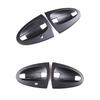 For Mercedes-Benz Smart 451 Fortwo 2009-2015 ABS Car Door Bowl Decorative Protective Cover Trim Car Styling
