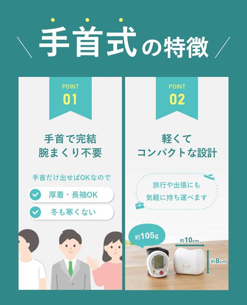 Tanita Wrist Blood Pressure Monitor White BP-212 BP-212-WH