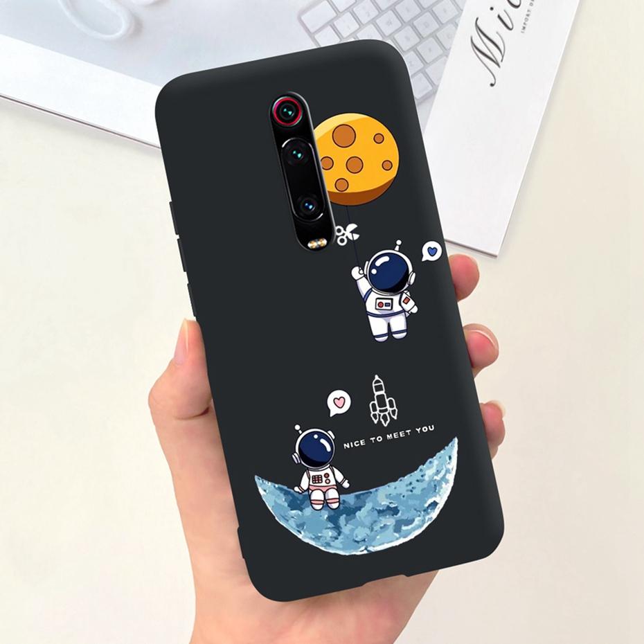 Kreslený obal pro Xiaomi Mi 9T Pro Mi9T Roztomilý barevný měkký silikonový zadní kryt pro Xiaomi Mi 9T 9 T 9TPro Pouzdra na telefon