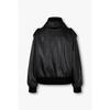 Studio Tomboy Synthetic Leather Bomber Jacket 9105161a01ar 