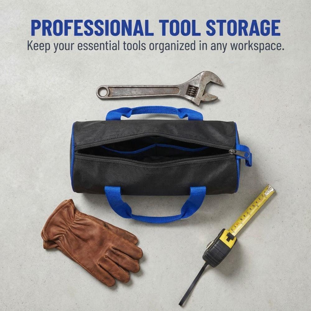 With Handle Tool Carrying Case Zip Closure Hardware Organizer Storage Carrier Cars Maintenance