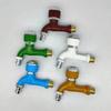 Round Hand Wheel Color Washing Machine Faucet Household Mop Pool Tap Water Antifreeze And Explosion-Aproof Plastic Faucet