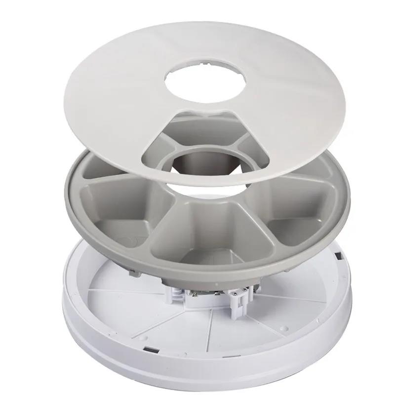 Automatic Pet Feeder Food Timing Dispenser Portion Control Food Dogs Feeding Anti Detachable Wet Cats Device Dry 5