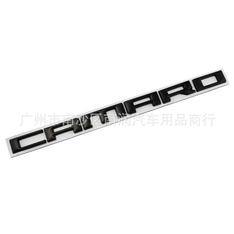 3D Car Styling Rear Trunk Emblem Decals for Chevrolet CAMARO Bumblebee car sticker modification Letter Badge Auto Accessories
