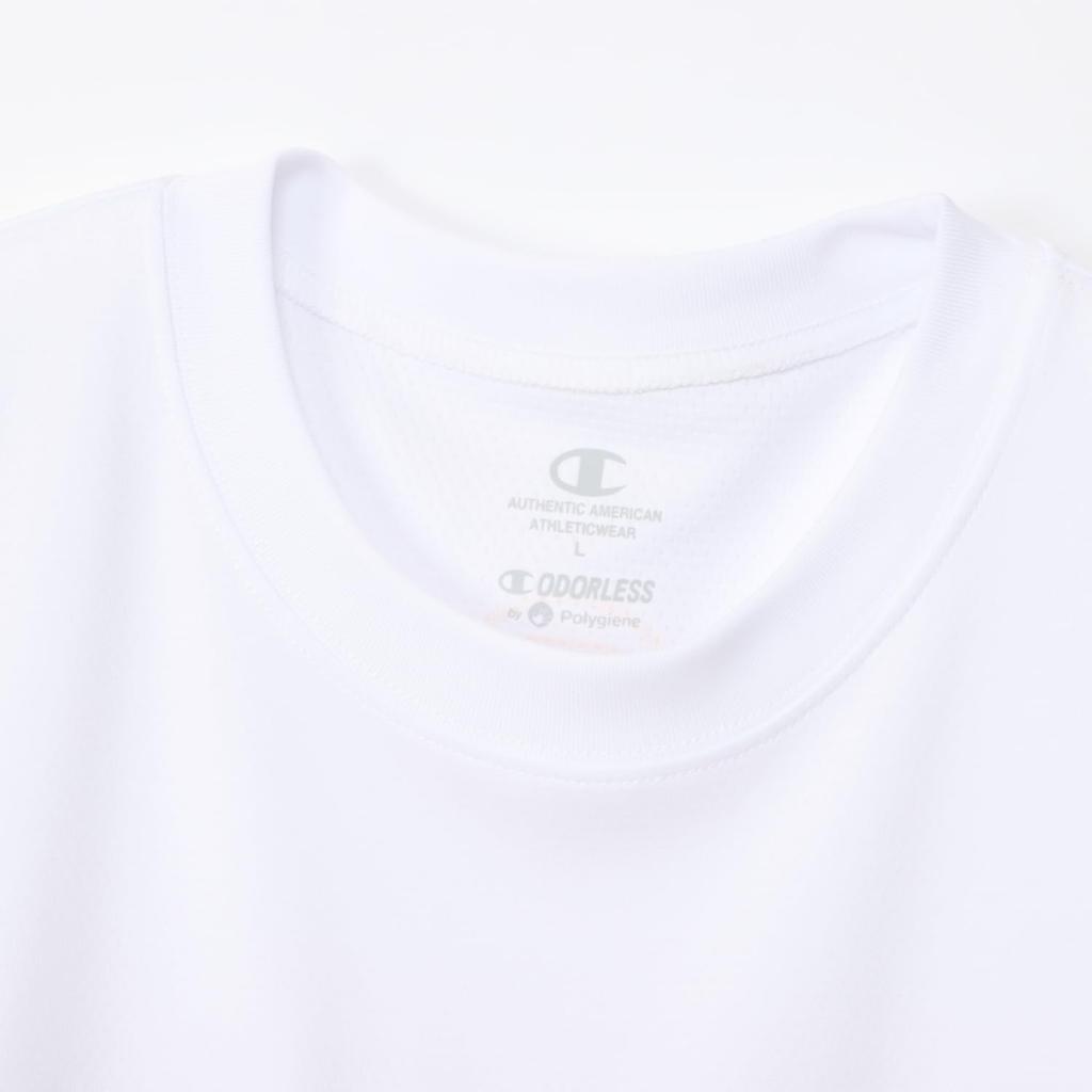 Champion Short Sleeve Basketball with a DRYSAVER Graphic Logo Men's T-Shirt, White, Print, C3-YB355