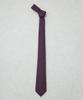 [Nano Universe] Kyoto Nishijin Washable Herringbone Solid Tie for Men F 103 Bordeaux 668-6142201