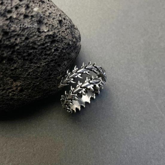 Open Ring Electroplating Geometric Retro Wear Resistant Adjustable Decorate Hypoallergenic European And American Alloy Knuckle Ring Jewelry Accessory