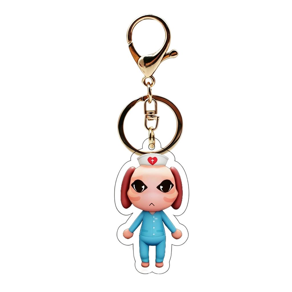 Animal Keychain Accessory Charm Pendant for Fans