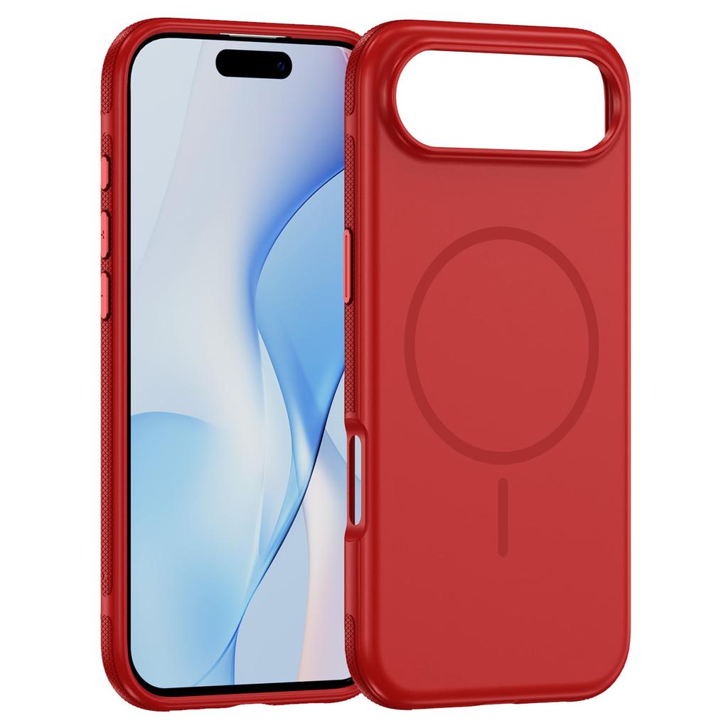 For iPhone Air Case Compatible with MagSafe 2.8mm PC+2.2mm TPU Shockproof Hybrid Phone Cover