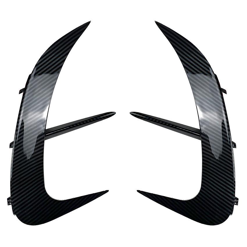 For Mercedes-Benz C-Class W206 C200 C220 C260 C300 AMG 2022 2023 Rear Bumper Splitter Body Kit Spoiler Air Vent Cover Sticker