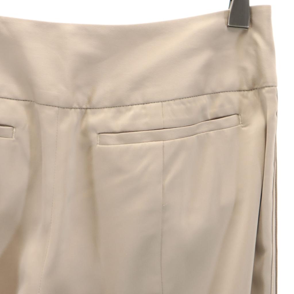 UNITED ARROWS Slits Made in Japan Sequin Sideline Pants 36 beige Lined Women Used