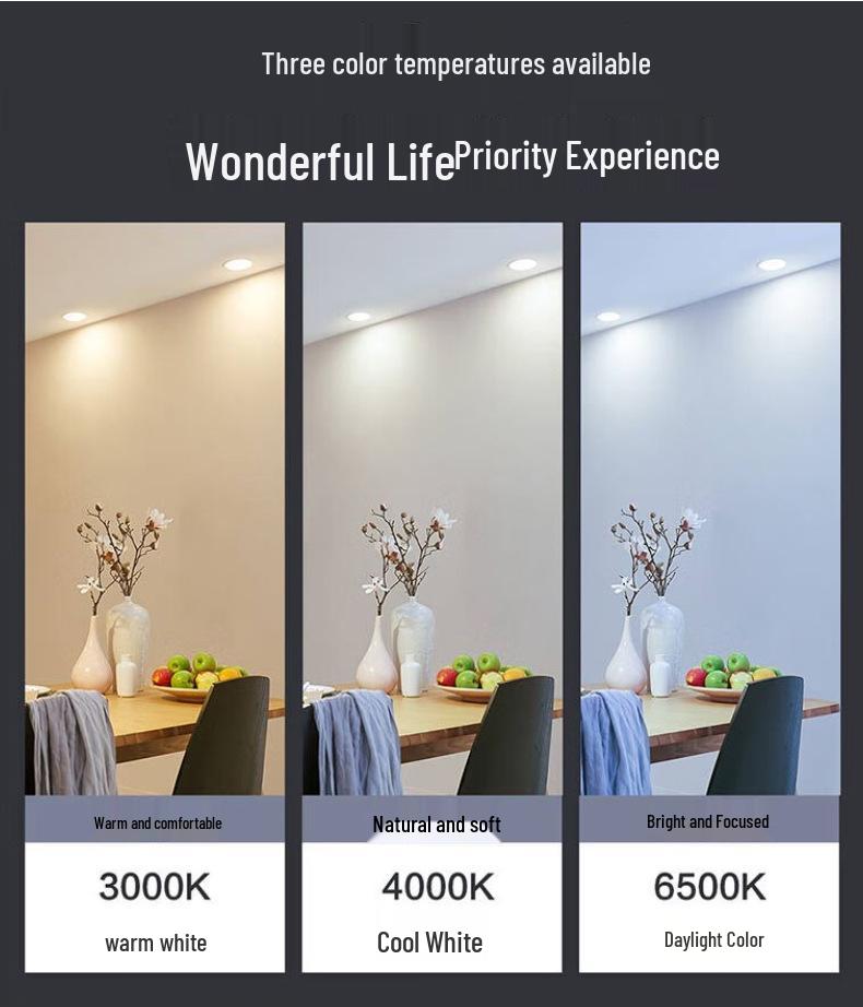 Philips LED Recessed Downlight for Living Room Ceiling, 2.5" - 8"