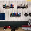 Wall Mounted Hardware Tool Storage Rack Multifunctional Tool Management Metal Screwdriver Pliers Storage Rack Tool Storage