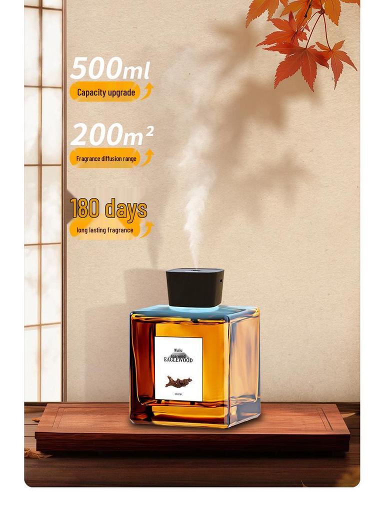 500ml High-End Aroma Diffuser for Bedroom and Living Room - Long-Lasting Fragrance for Indoor Use