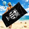 FC Barcelona Beach Towel Quick Dry Soft MicrofiberSand Resistant Oversized Cabana Bath Sheet for Swimming Pool Travel Gift