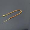 Women's Pure Silver Red Rope Bracelet - Niche Design, Handwoven New Year Jewelry