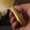 Cheese Knife Set Cheese Stainless Steel 6Pcs Gold Cheese Slicer Cutter Handle Mini Knife Butter Knife Spatula Fork Matte