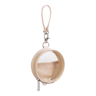 LIHIT LAB myfa Oshikatsu Peluche Décoration Cercle Pochette Mousseline, Beige, A3330-16