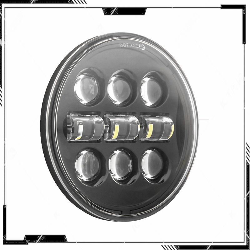 LED Headlight for Harley 883/1200 – 5.75-inch High/Low Beam