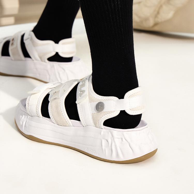 Fila Mihara Yasuhiro X Leather Sport Comfortable Beach Sandals Women Sandals FILA-White F12W224403FWT