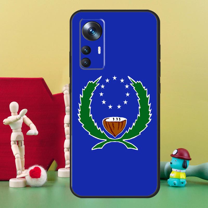 Pohnpei Ponape Flag Case For Xiaomi 15 Ultra 14 13T 14T 15T 17 Pro Max POCO X7 Pro X5 X6 F5 F6 F7 F8 Ultra Cover