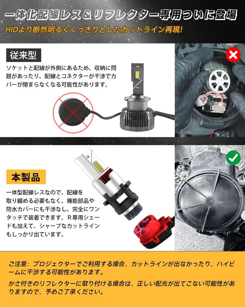 BORDAN D2r LED Pong Mount, Vehicle Inspection Compatible, Explosive Light Shade, Wireless, D2r LED