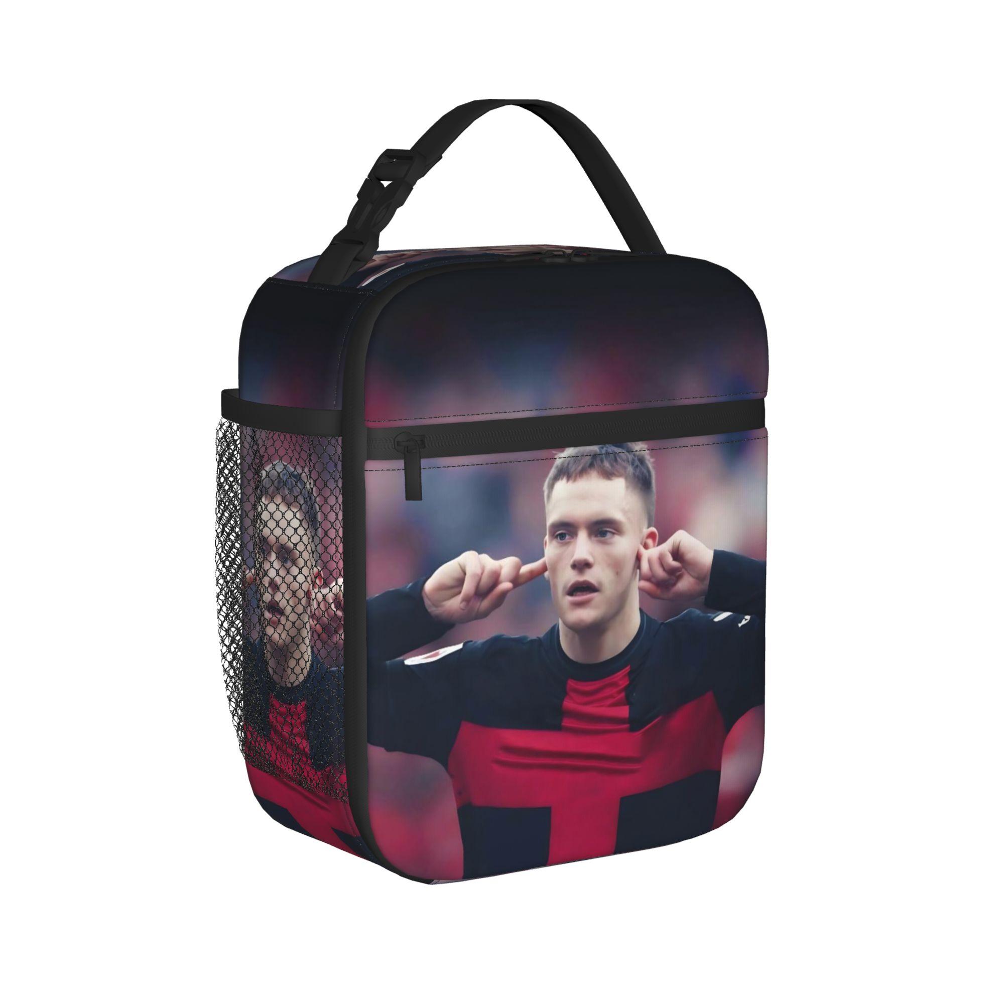 Florian Wirtz Number 7 Insulated Lunch Bags High Capacity Football Soccer Cooler Bag Lunch Box Tote Work Travel Bento Pouch One Size