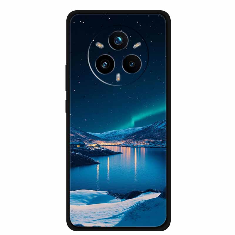 For Realme 14 Pro+ Phone Case Gradient Patterns Back Cover TPU Soft Silicone Protective Funda for OPPO Realme14 PRO Plus Pro +