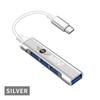 CCL1 Cars X4 X5 X6 2025 For BMW MINI 1pcs Car Styling Type-C Turn USB Adapter Multi Port Distributor Hub Car Goods For BMW Mini Coope