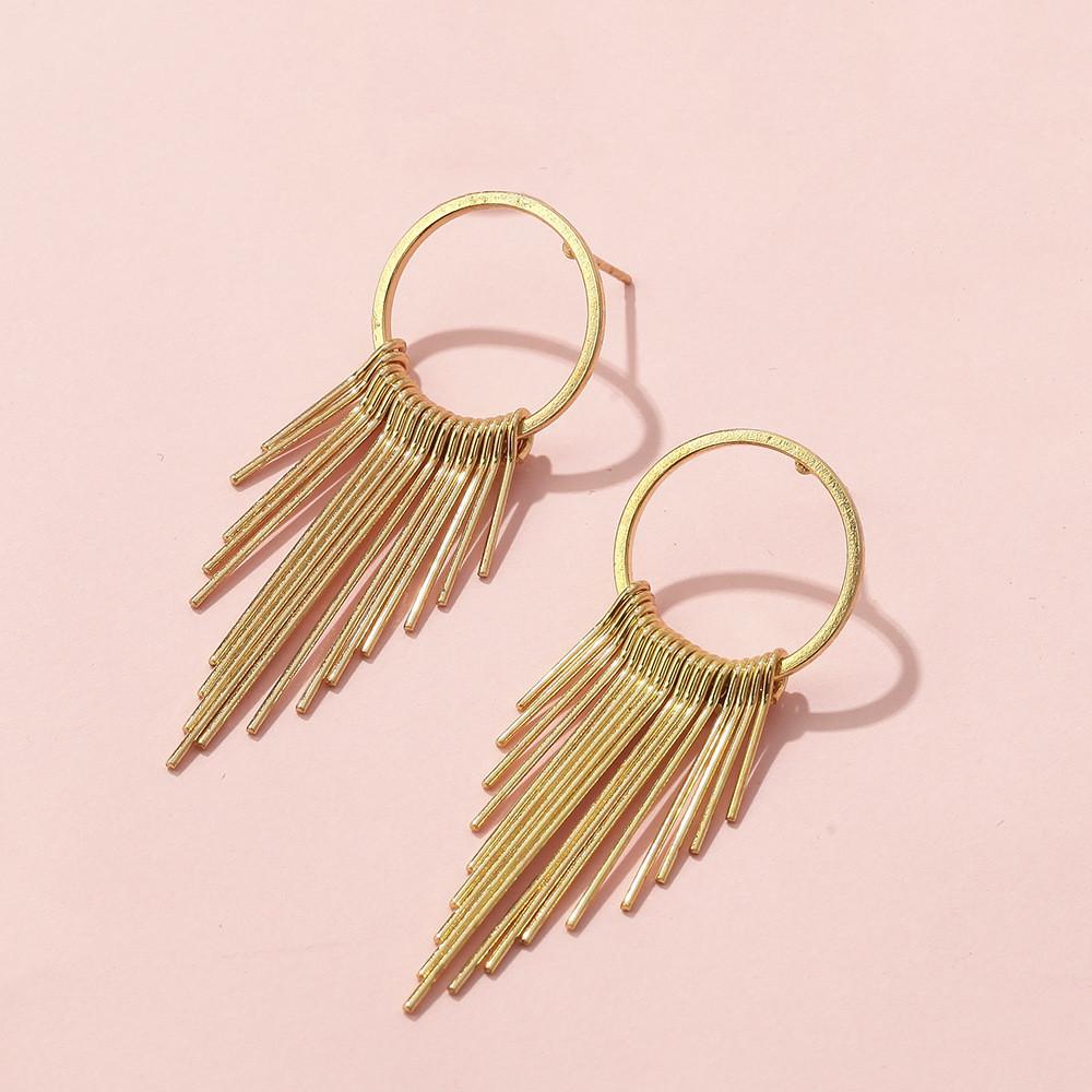 Alloy Half Chic Circle Crown Bee Heart Stud Earrings Ideal For Birthdays More And
