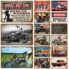 Bedroom Metal Signs Retro Metal Plate Posters Wall Art Mural Vintage Room Decoration Home Decor Items Tin Signs Aesthetic Men