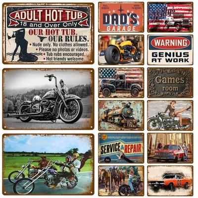 Schlafzimmer Metallschilder Retro Metallplatte Poster Wandkunst Wandbild Vintage Zimmerdekoration Wohnkultur Artikel Blechschilder Ästhetische Männer