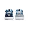 Air Jordan 1 Low ALT TD DM8949-100 Toddler Denim Velcro Lifestyle Sneakers