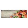 Washable Kitchen Rug with Tomato Design 45 X 150 Cm Velvet