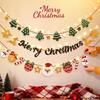 Christmas Festival Banner & Hanging Ornament DIY Decoration Kit