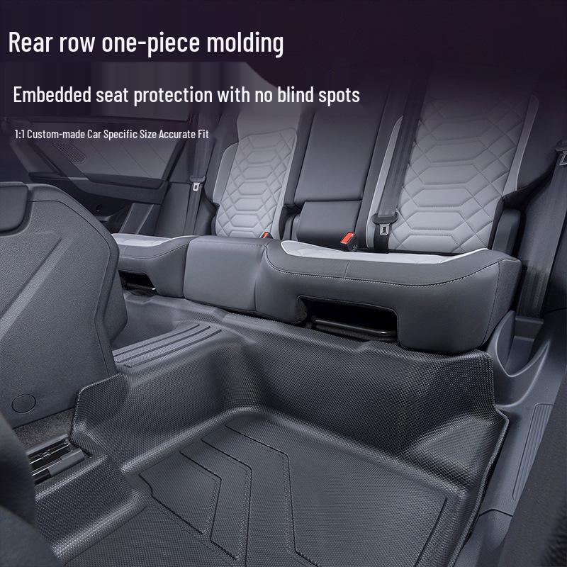 All-Weather TPE Car Floor Mats for Subaru: Anti-Slip, Dirt-Resistant, Easy-to-Clean.