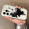 The New Black and White Ink Is Suitable for Iphone16 Mobile Phone Case Apple 15promax/14 Anti-drop 13pro12 Personality