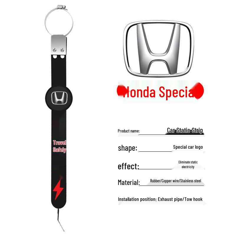 Anti-Static Car Grounding Strap for Exhaust Pipe Static Removal